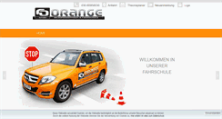 Desktop Screenshot of fahrschuleorange-lernen.de